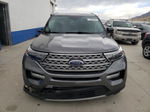 2021 Ford Explorer Limited Gray vin: 1FMSK8FH8MGB05991