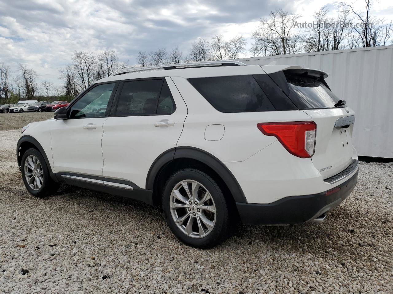 2021 Ford Explorer Limited Белый vin: 1FMSK8FH8MGB45522