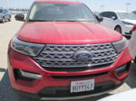 2021 Ford Explorer Limited Red vin: 1FMSK8FH9MGB07345