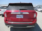 2021 Ford Explorer Limited Red vin: 1FMSK8FH9MGB07345