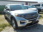 2021 Ford Explorer Limited Silver vin: 1FMSK8FH9MGB36571