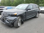 2020 Ford Explorer Limited Gray vin: 1FMSK8FHXLGC56278