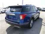 2021 Ford Explorer Limited Blue vin: 1FMSK8FHXMGB37180