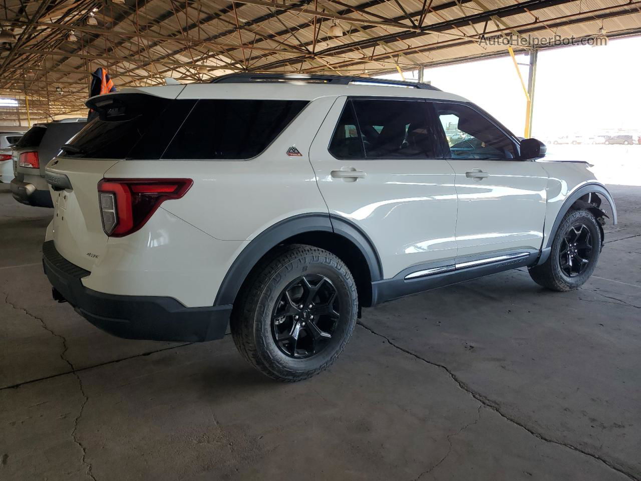 2021 Ford Explorer Timberline White vin: 1FMSK8JHXMGC19580