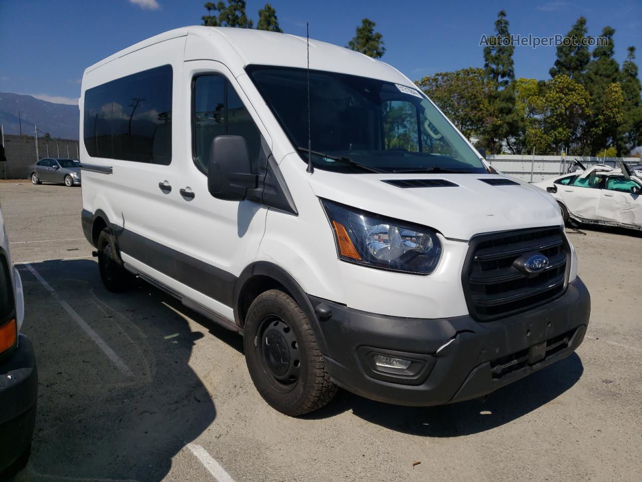 2020 Ford Transit T-150 White vin: 1FMZK1C87LKB33741