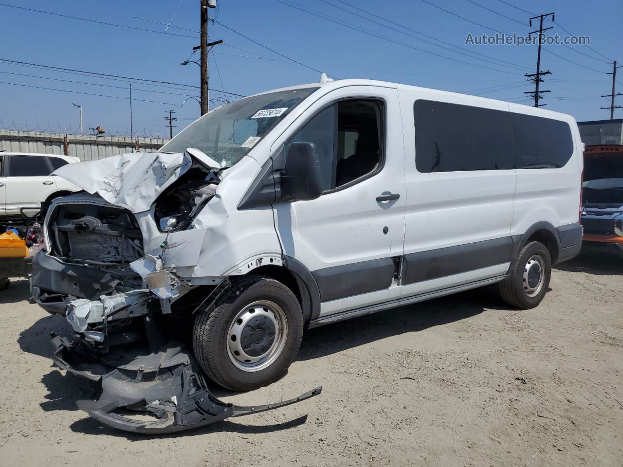 2020 Ford Transit T-150 White vin: 1FMZK1Y80LKB08656