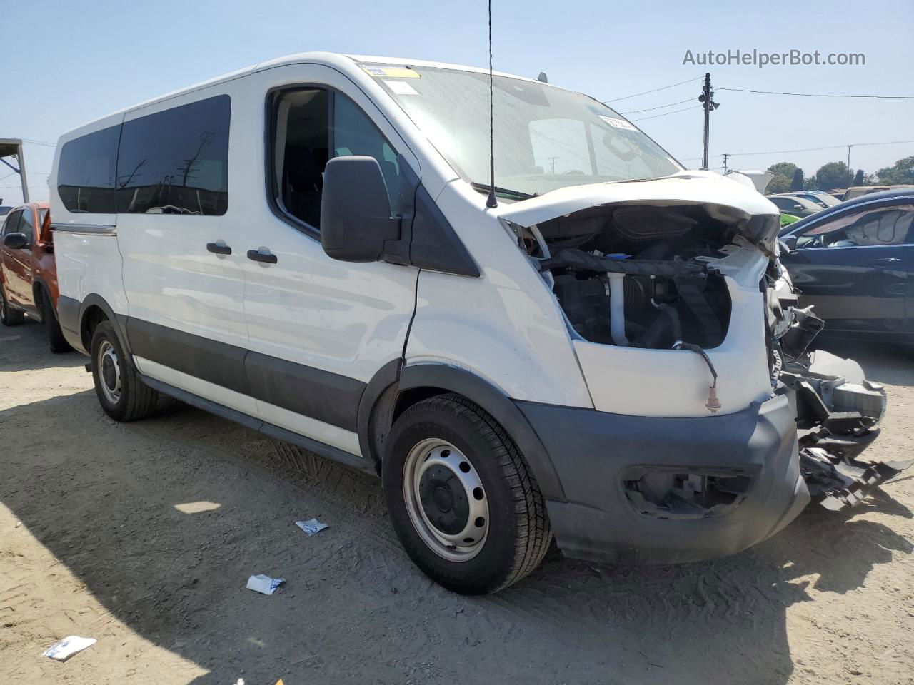 2020 Ford Transit T-150 White vin: 1FMZK1Y80LKB08656