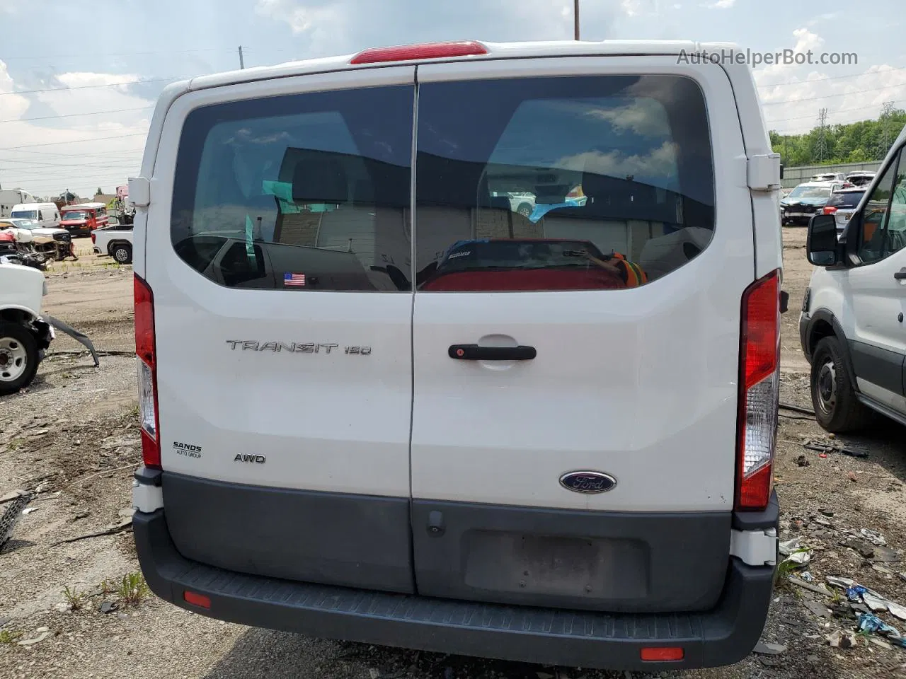 2020 Ford Transit T-150 White vin: 1FMZK2Y87LKA25408