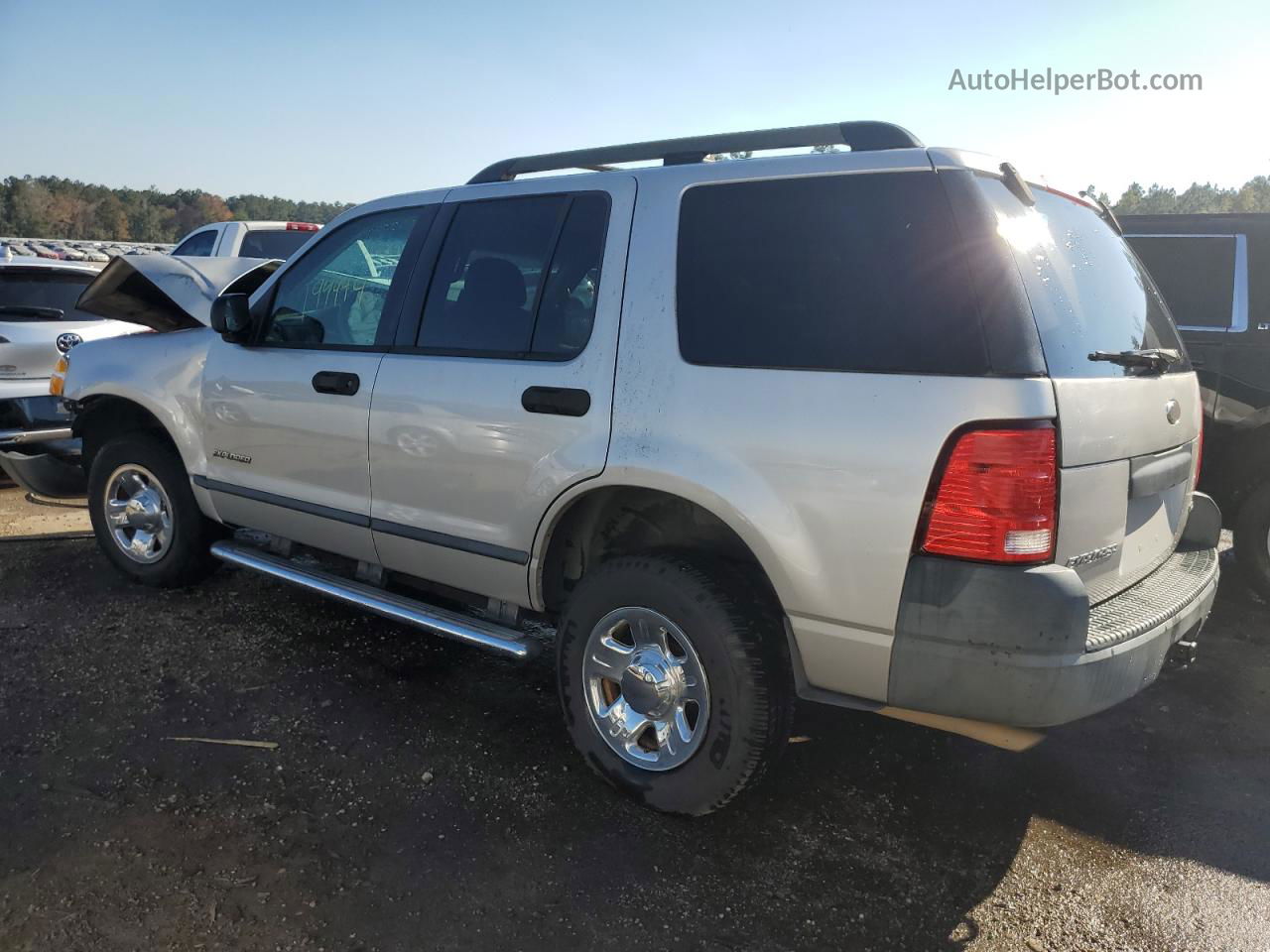 2005 Ford Explorer Xls Silver vin: 1FMZU62K05UA47070