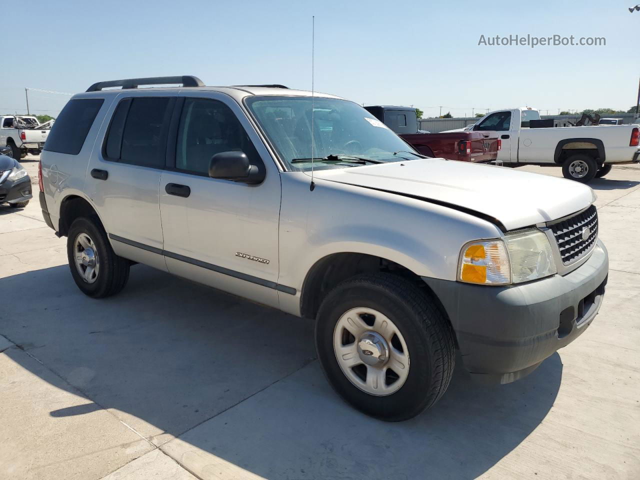 2005 Ford Explorer Xls Gray vin: 1FMZU62K25UB10234