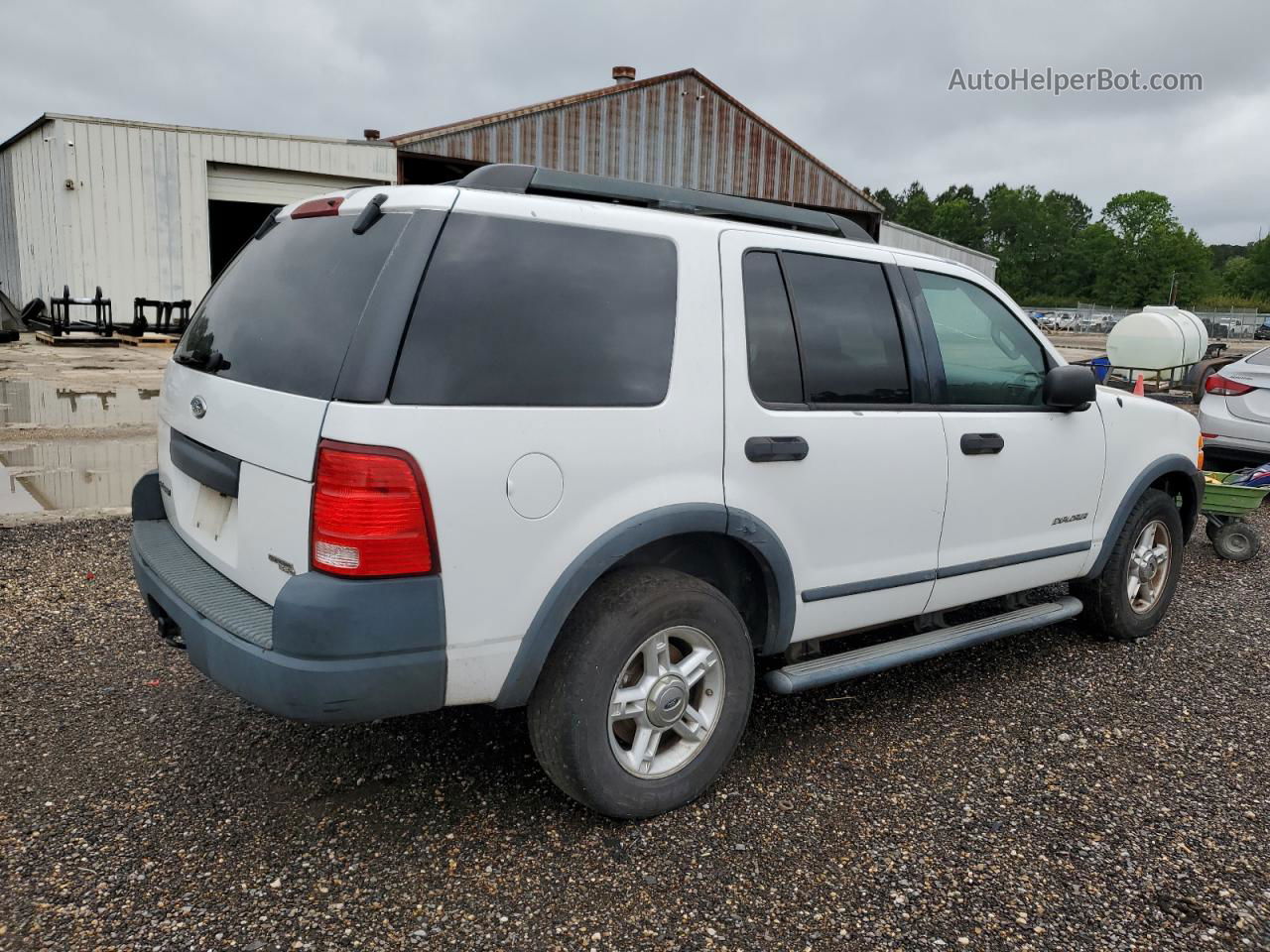 2005 Ford Explorer Xls White vin: 1FMZU62K35UA27864