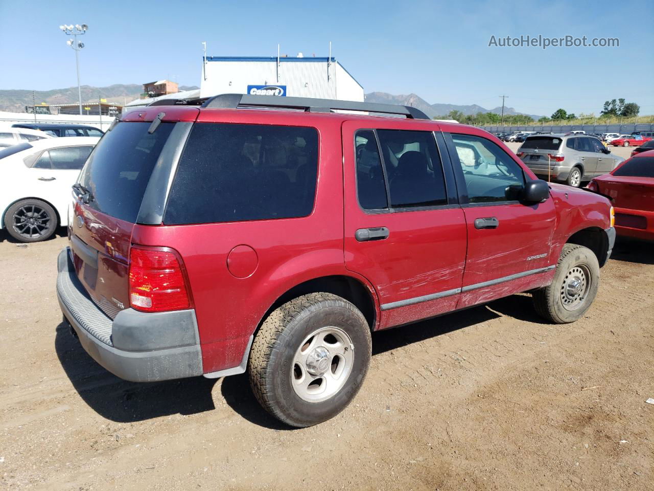 2005 Ford Explorer Xls Red vin: 1FMZU62K35ZA70443