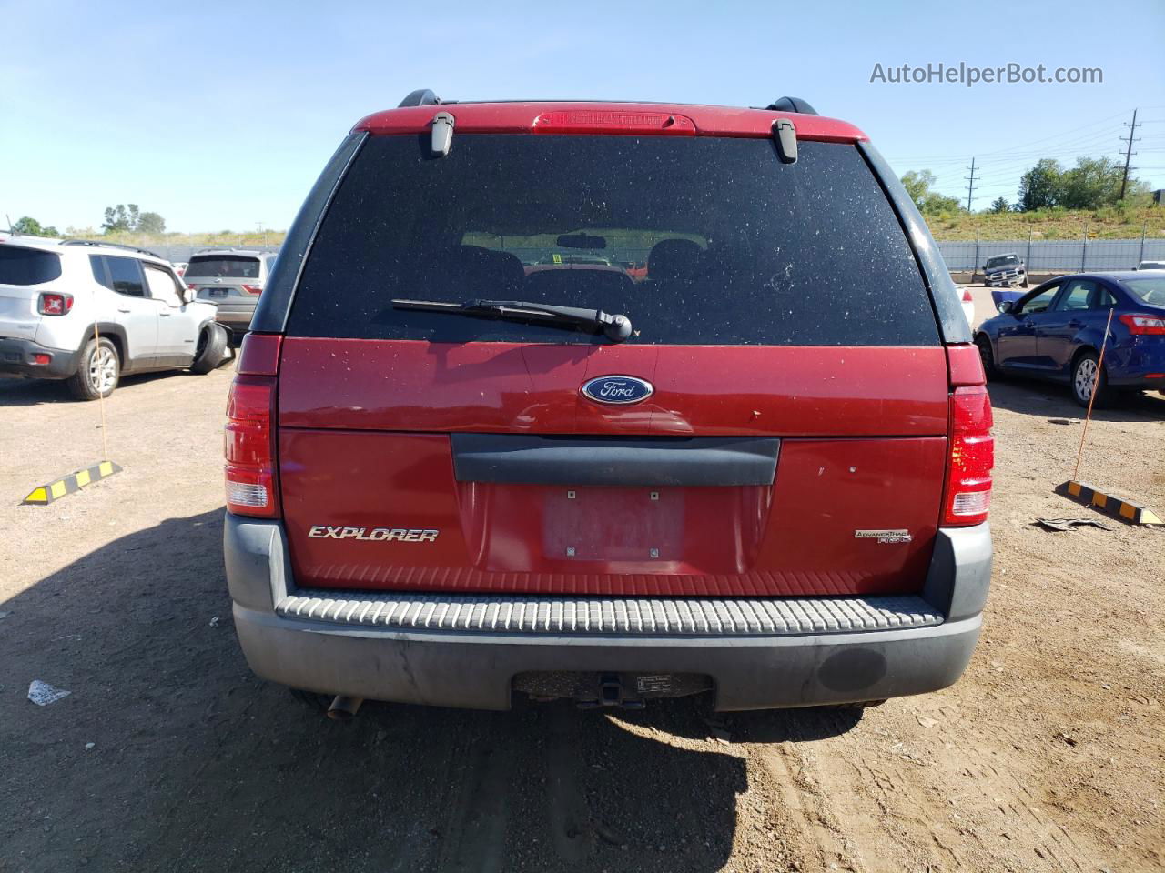 2005 Ford Explorer Xls Red vin: 1FMZU62K35ZA70443