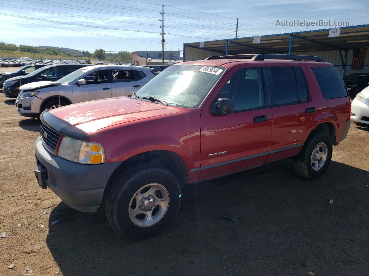 2005 Ford Explorer Xls Red vin: 1FMZU62K35ZA70443