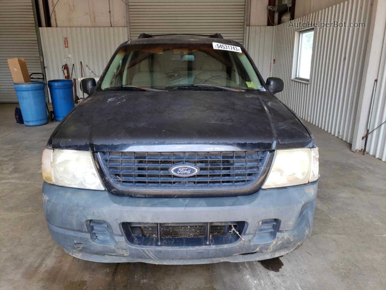 2005 Ford Explorer Xls Black vin: 1FMZU62K65UA56646