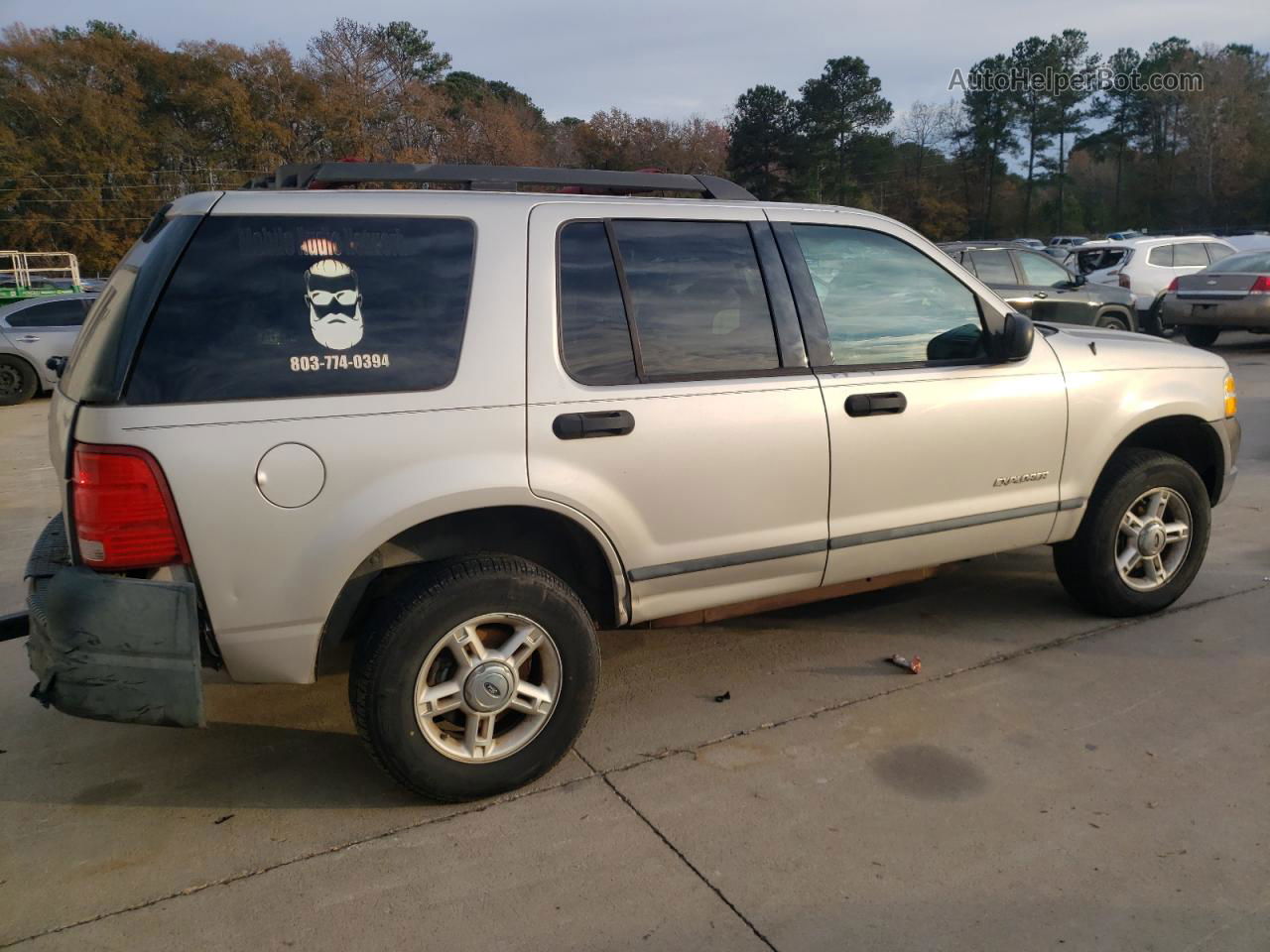 2005 Ford Explorer Xls Gray vin: 1FMZU62K85UA66739