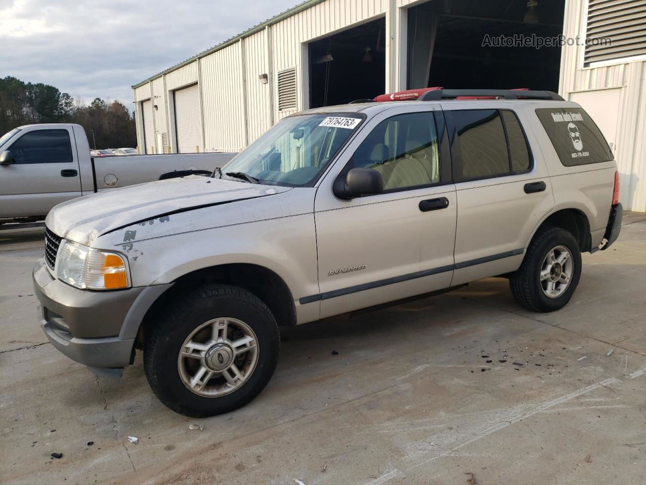 2005 Ford Explorer Xls Gray vin: 1FMZU62K85UA66739