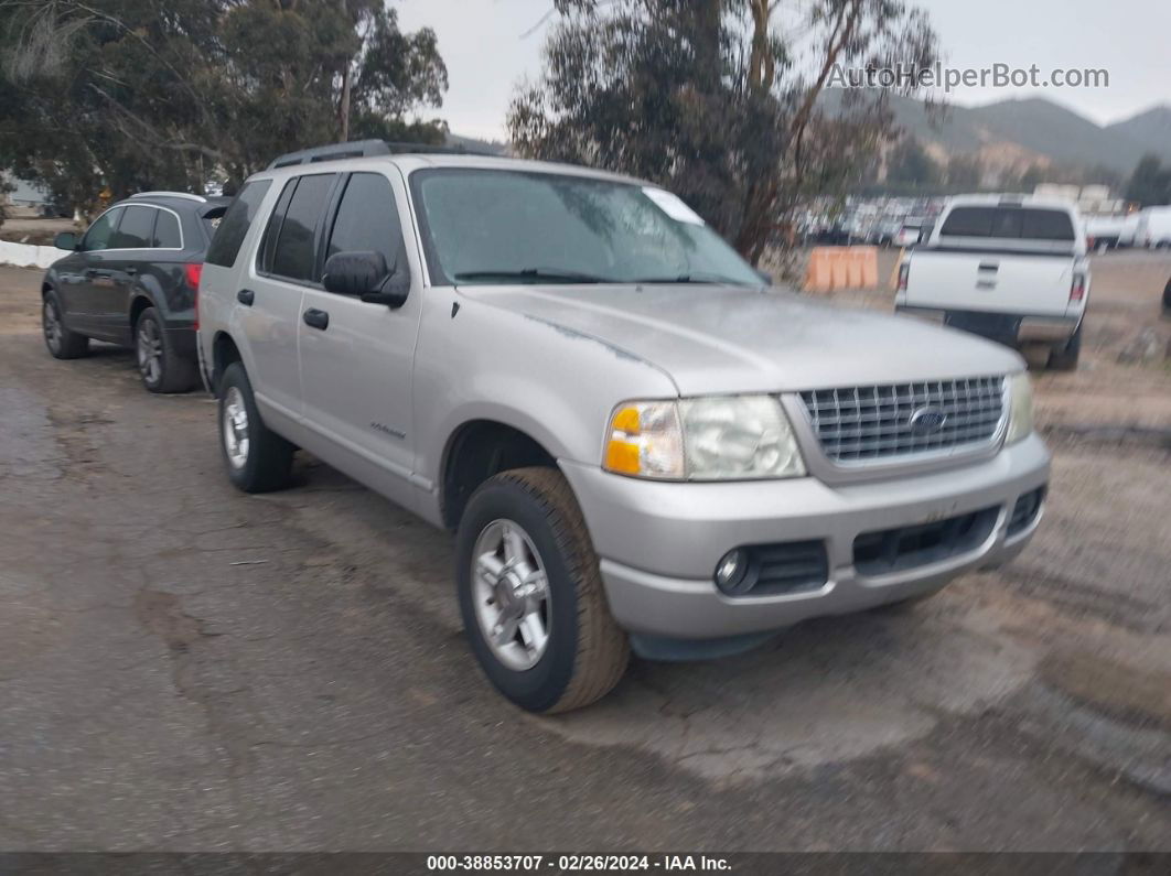 2005 Ford Explorer Xlt/xlt Sport Gray vin: 1FMZU63E55UA03252