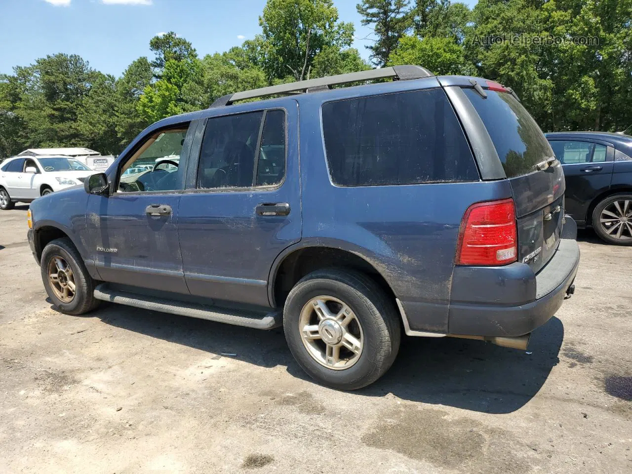 2005 Ford Explorer Xlt Blue vin: 1FMZU63K05UA20479