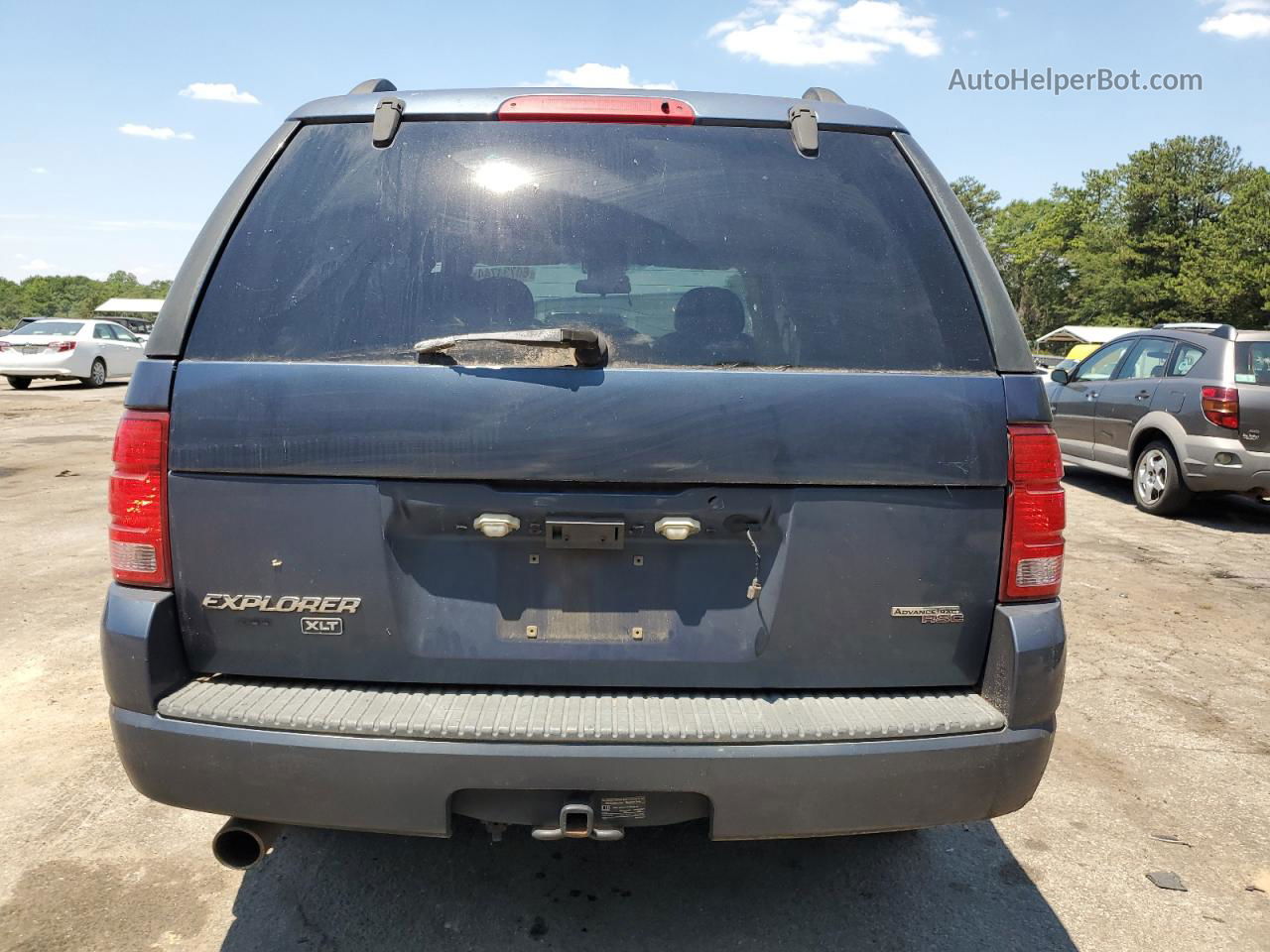 2005 Ford Explorer Xlt Blue vin: 1FMZU63K05UA20479