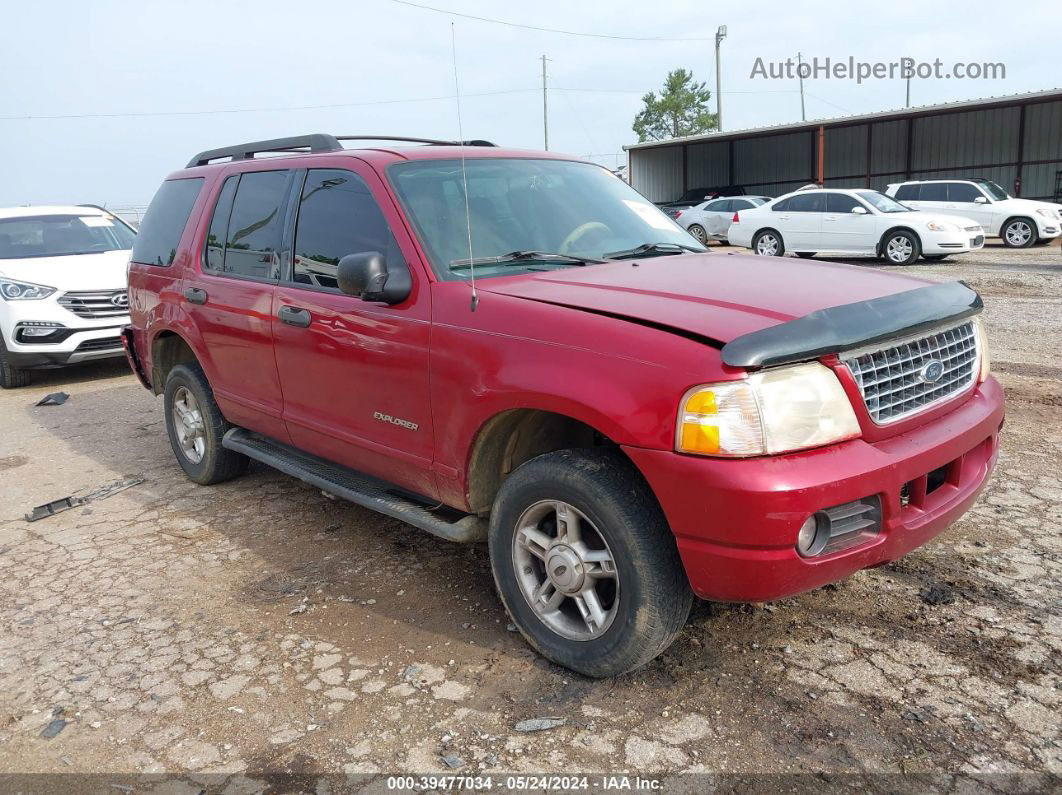 2005 Ford Explorer Xlt/xlt Sport Maroon vin: 1FMZU63K05UB53467