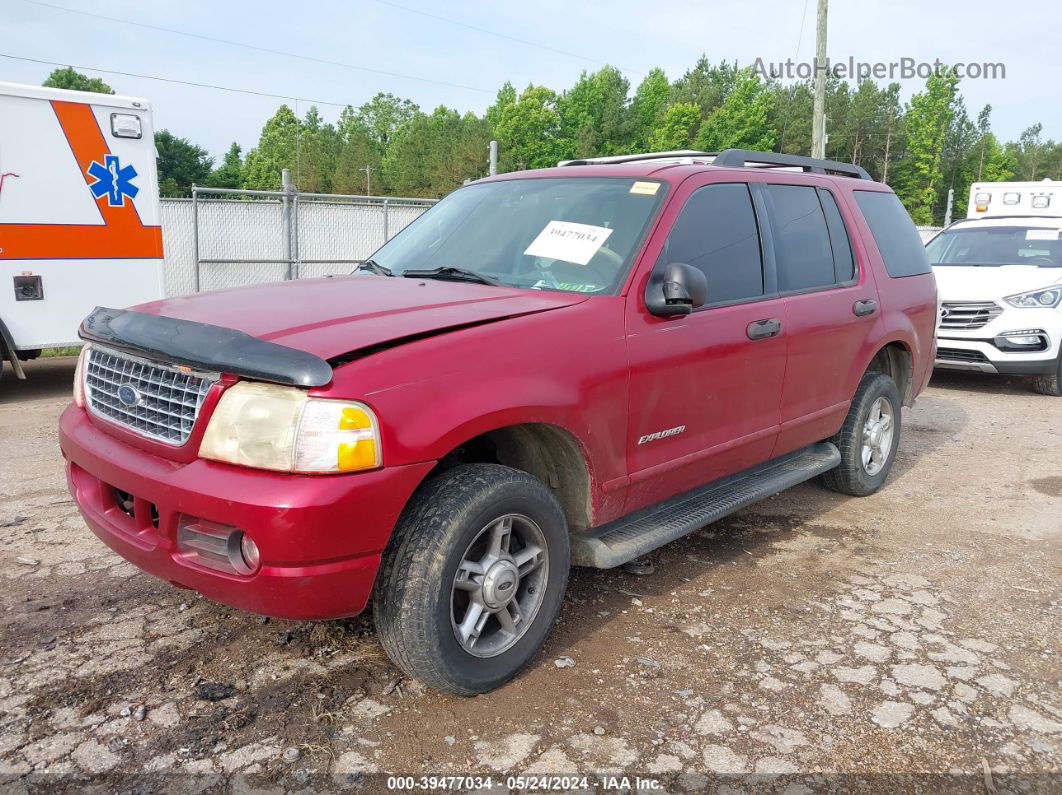 2005 Ford Explorer Xlt/xlt Sport Maroon vin: 1FMZU63K05UB53467