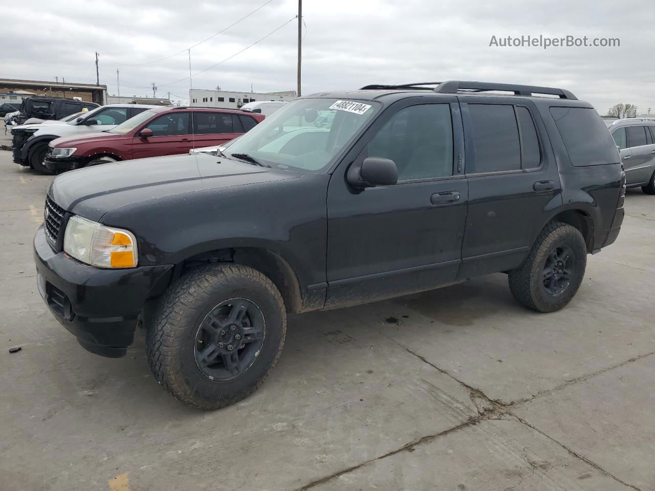 2005 Ford Explorer Xlt Black vin: 1FMZU63K05ZA26804