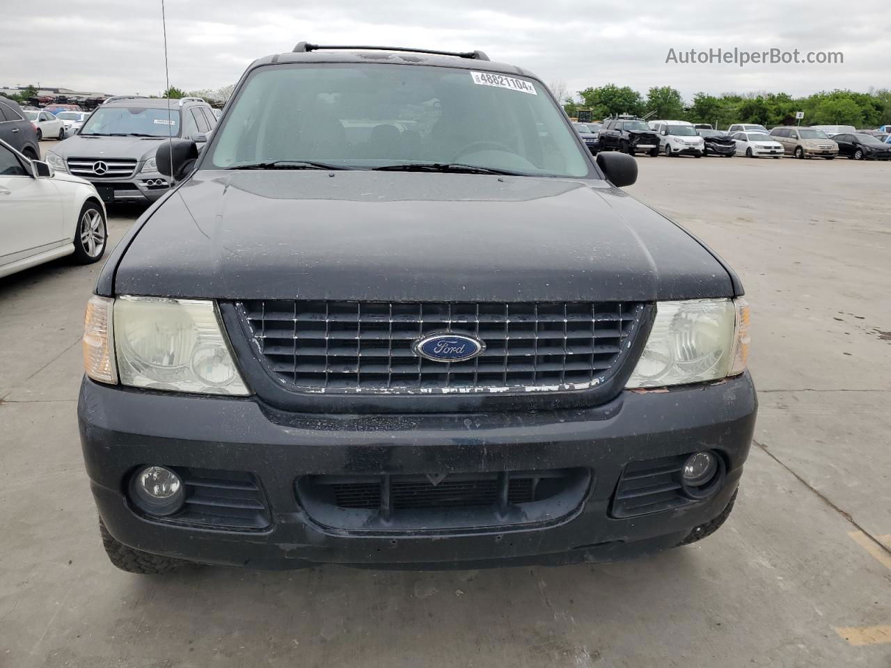 2005 Ford Explorer Xlt Black vin: 1FMZU63K05ZA26804