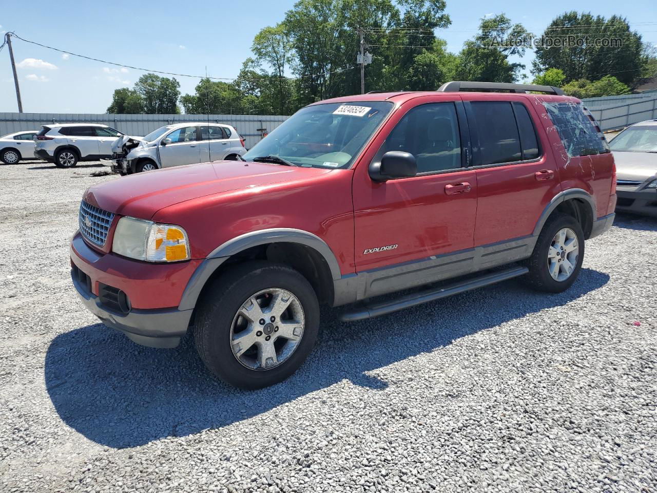 2005 Ford Explorer Xlt Red vin: 1FMZU63K15UA14108