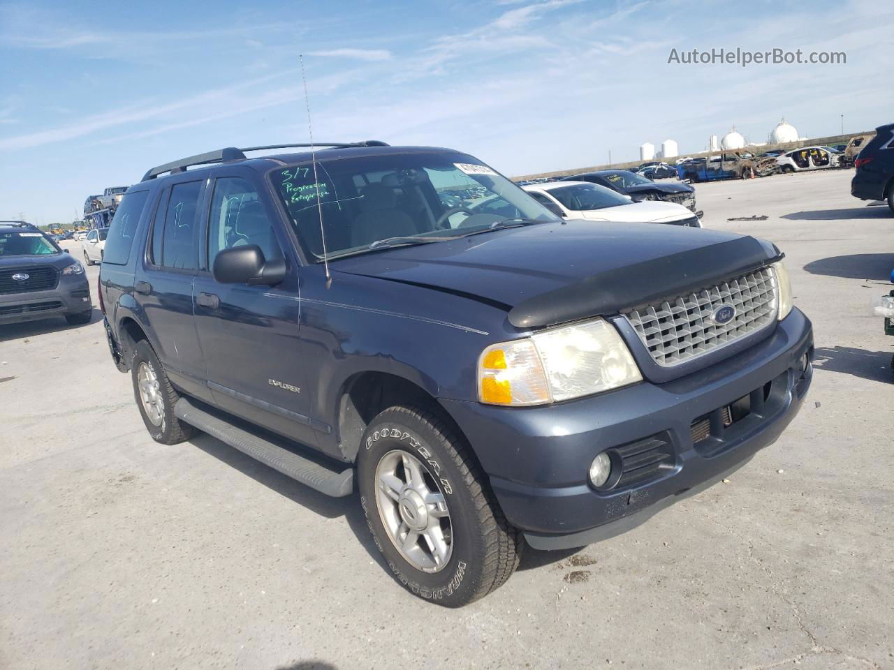 2005 Ford Explorer Xlt Синий vin: 1FMZU63K15UB17772