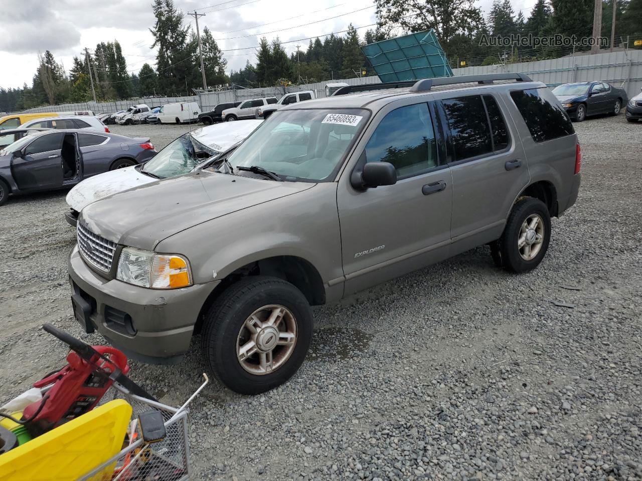 2005 Ford Explorer Xlt Charcoal vin: 1FMZU63K15ZA53946