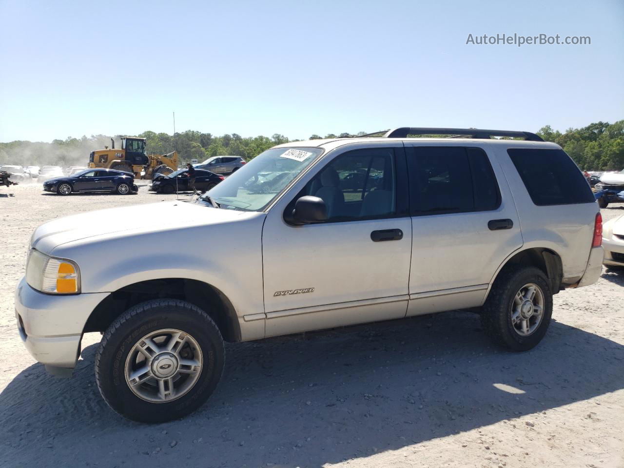 2005 Ford Explorer Xlt Silver vin: 1FMZU63K25UA62023