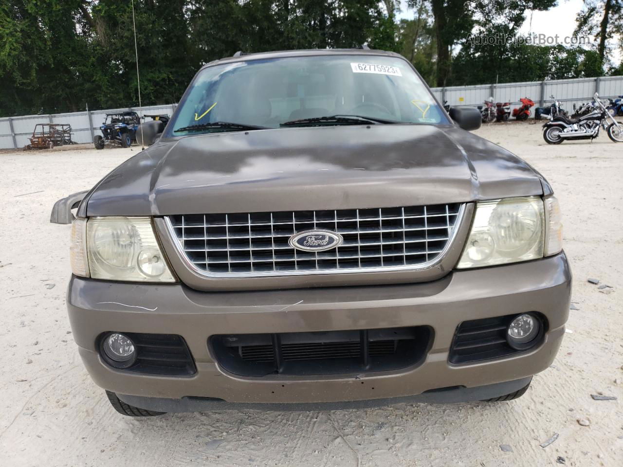 2005 Ford Explorer Xlt Коричневый vin: 1FMZU63K25UB92173