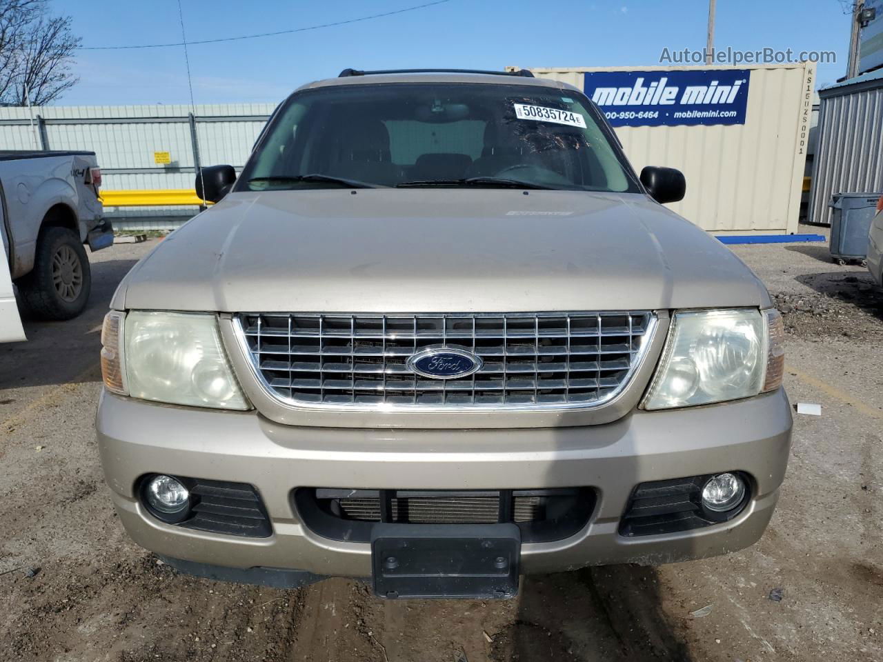 2005 Ford Explorer Xlt Tan vin: 1FMZU63K35UA45697