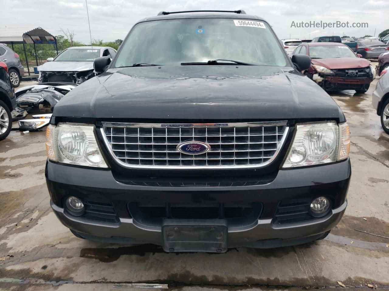 2005 Ford Explorer Xlt Black vin: 1FMZU63K35UB38526