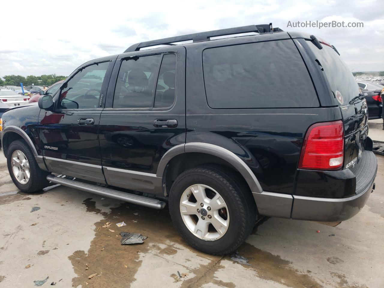 2005 Ford Explorer Xlt Black vin: 1FMZU63K35UB38526