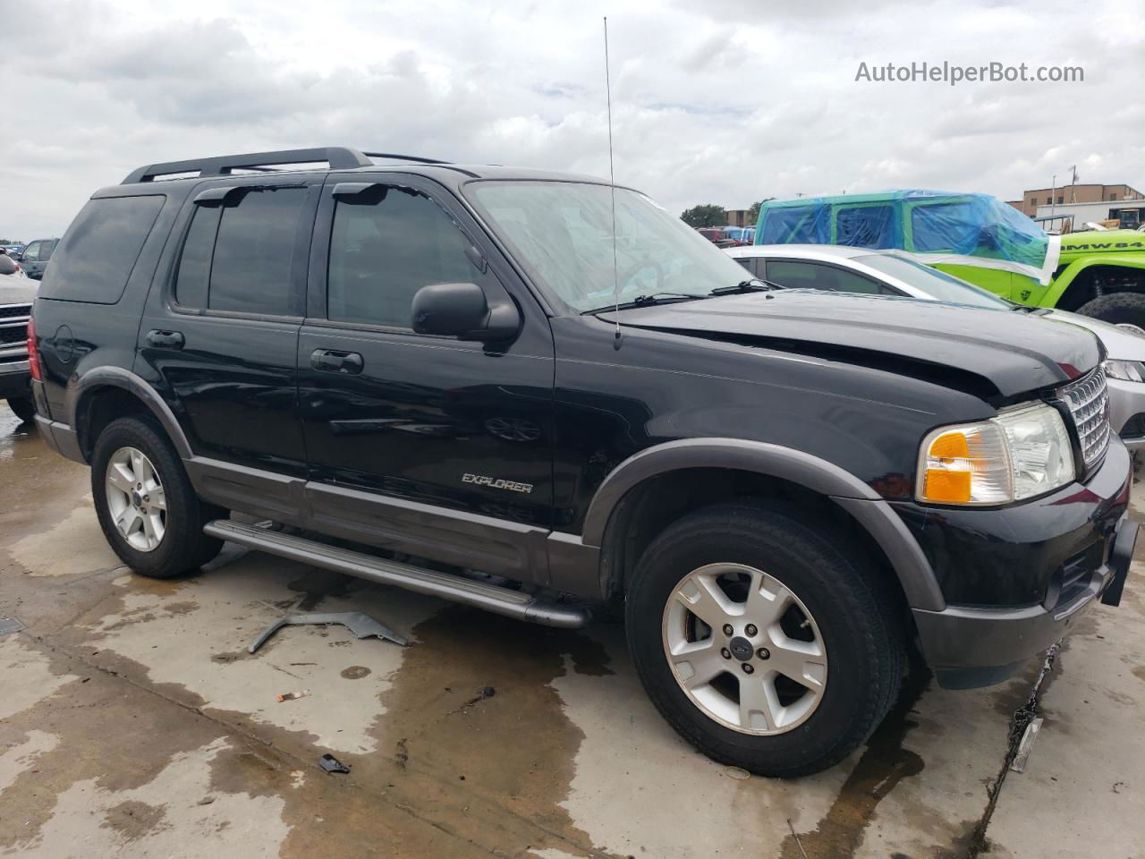 2005 Ford Explorer Xlt Black vin: 1FMZU63K35UB38526