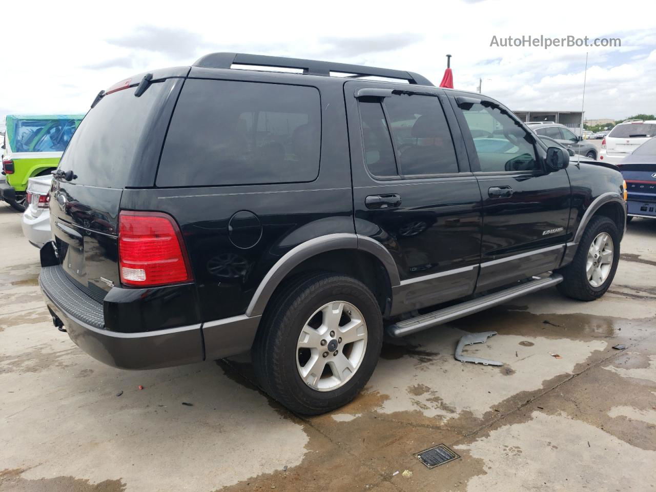 2005 Ford Explorer Xlt Black vin: 1FMZU63K35UB38526