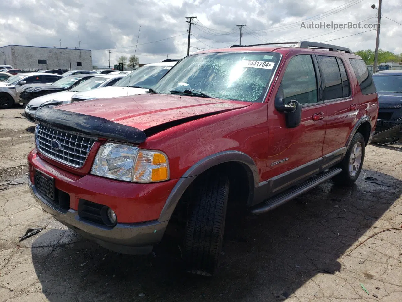 2005 Ford Explorer Xlt Red vin: 1FMZU63K35UB61725