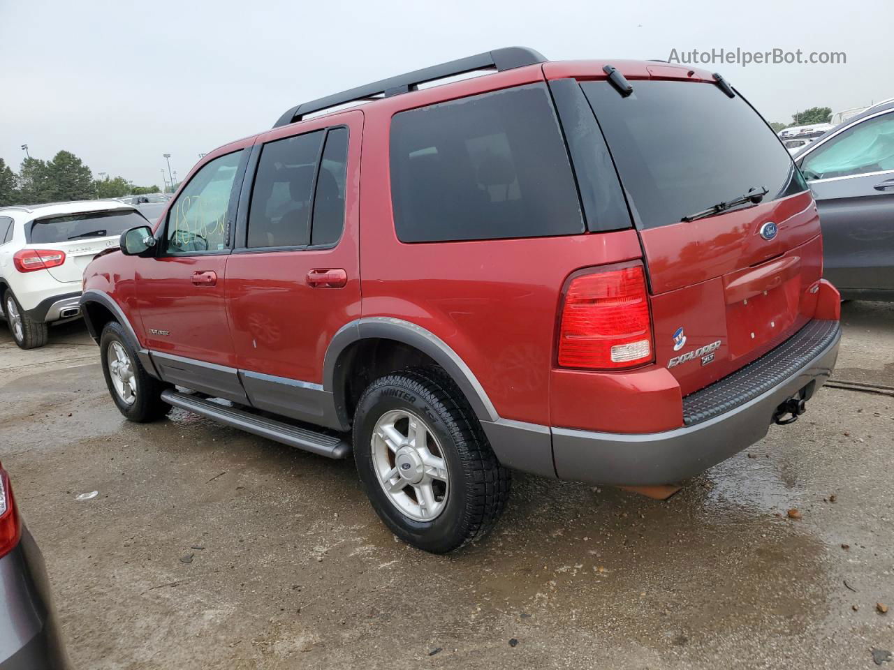 2005 Ford Explorer Xlt Red vin: 1FMZU63K45ZA16079