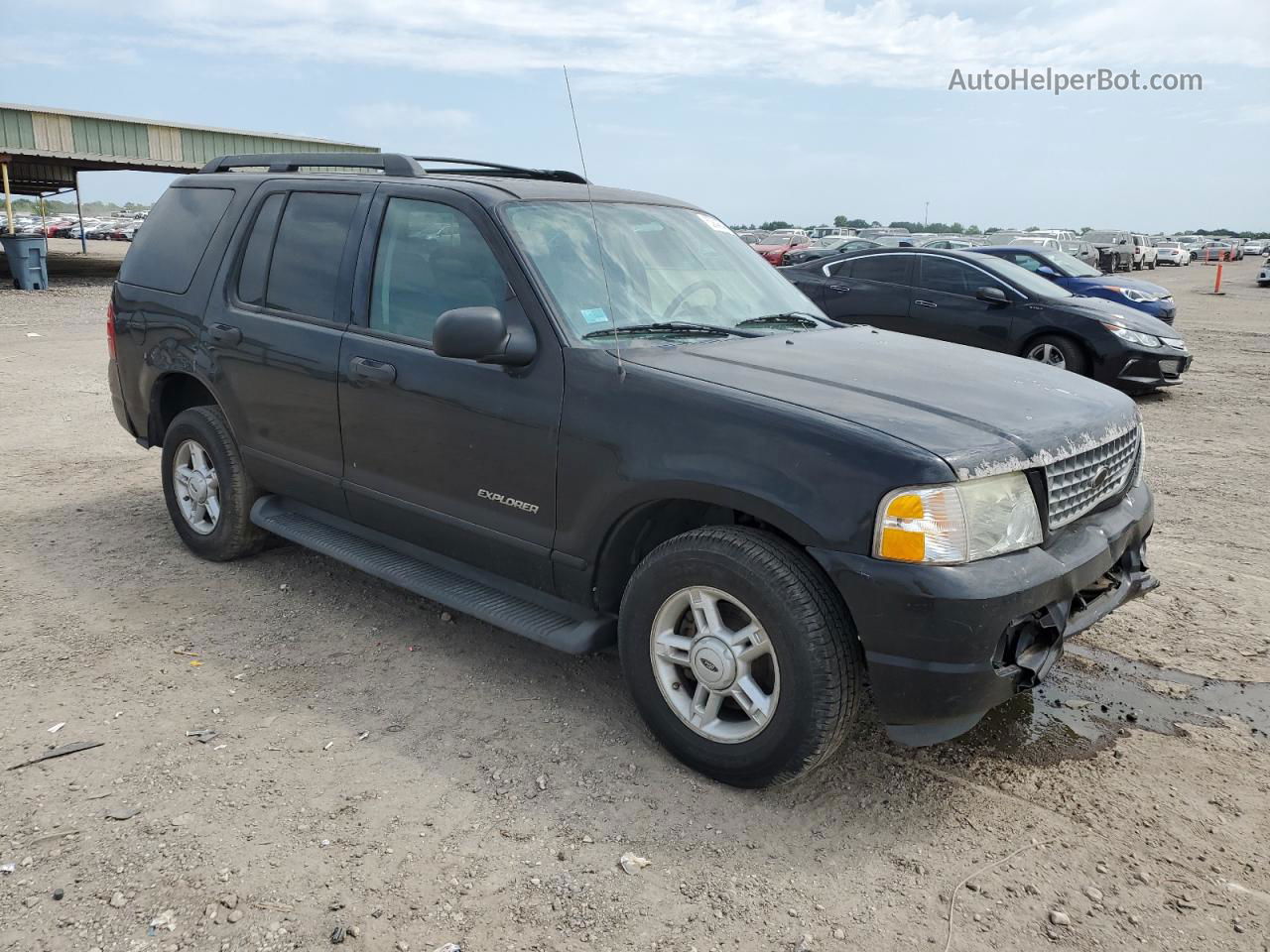 2005 Ford Explorer Xlt Black vin: 1FMZU63K45ZA45923