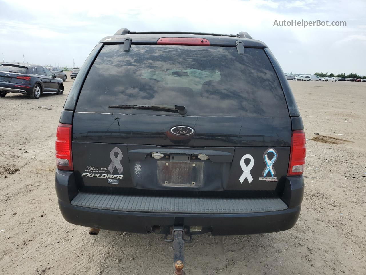 2005 Ford Explorer Xlt Black vin: 1FMZU63K45ZA45923