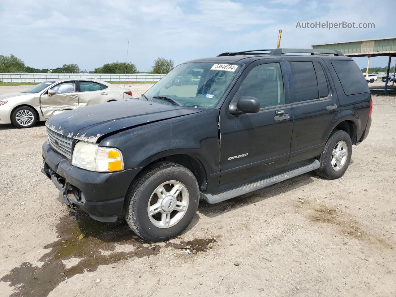 2005 Ford Explorer Xlt Black vin: 1FMZU63K45ZA45923