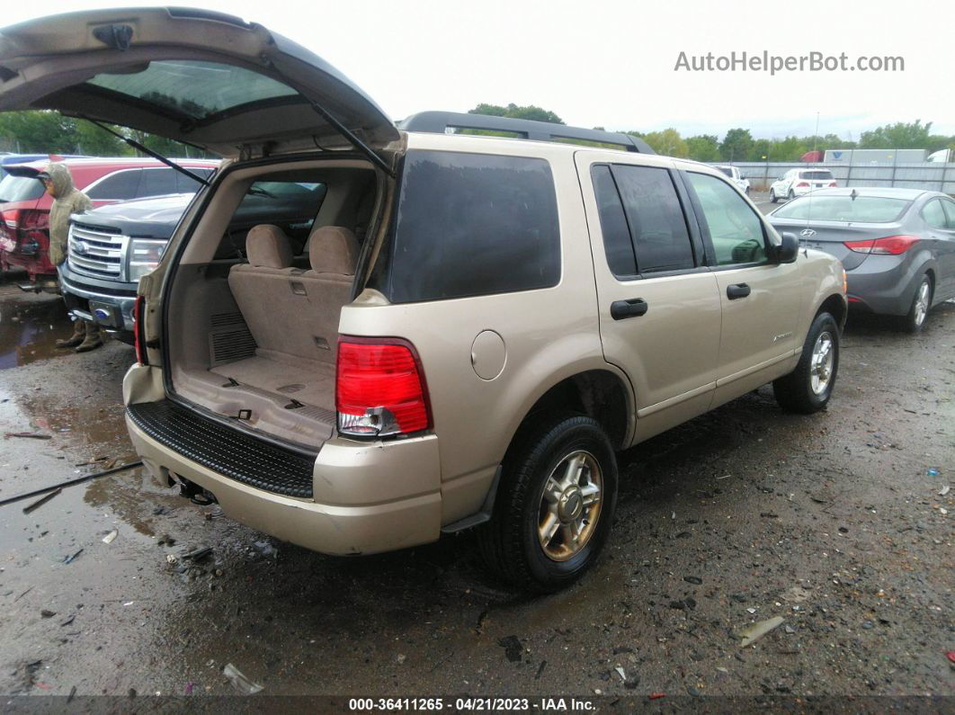 2005 Ford Explorer Xlt Tan vin: 1FMZU63K55UA09283