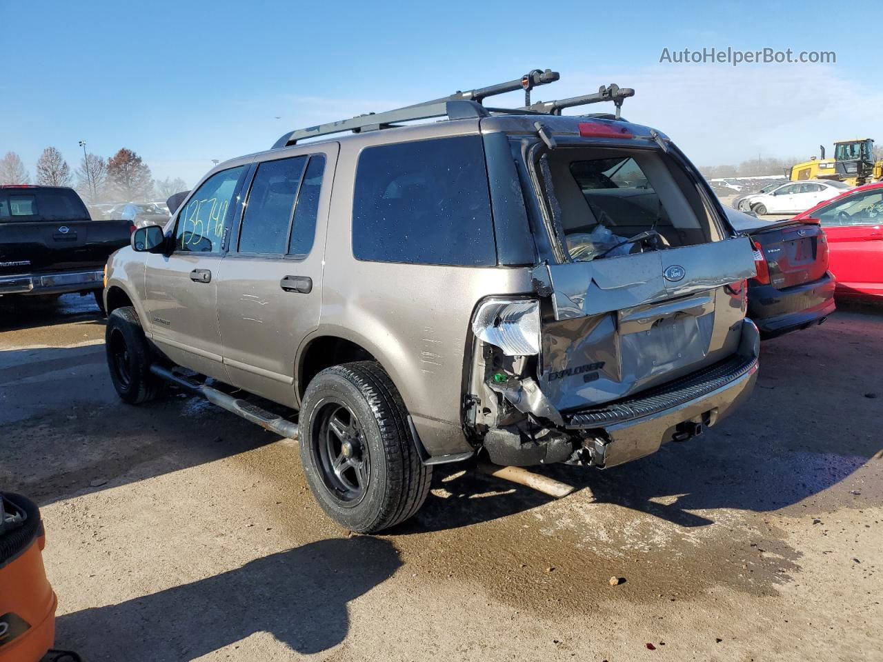 2005 Ford Explorer Xlt Серый vin: 1FMZU63K55UB10176