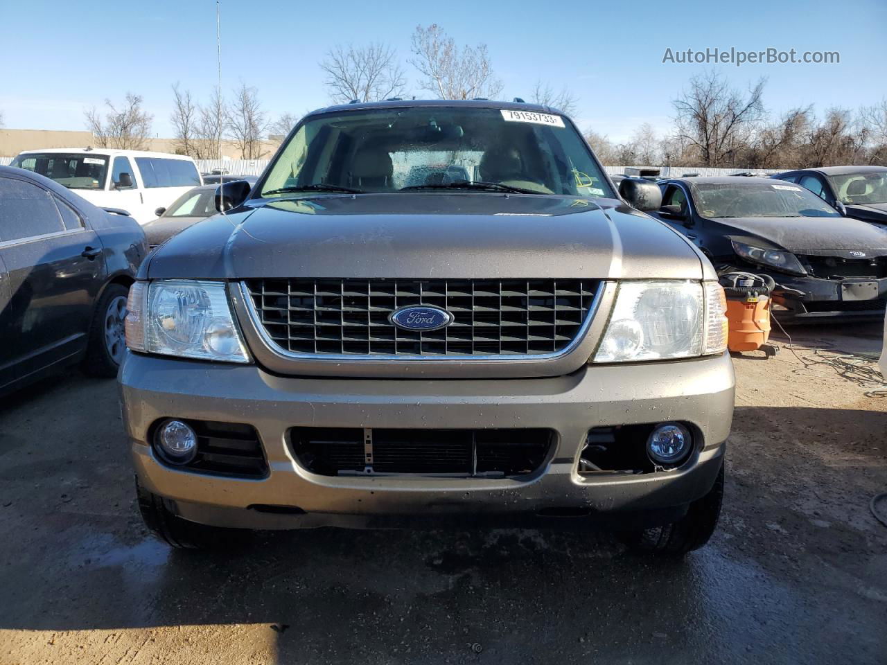 2005 Ford Explorer Xlt Gray vin: 1FMZU63K55UB10176