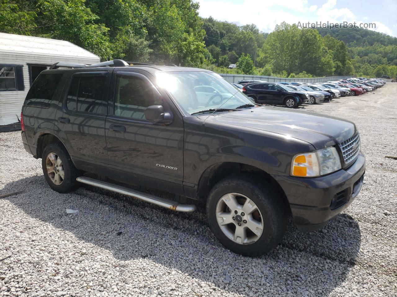 2005 Ford Explorer Xlt Gray vin: 1FMZU63K55ZA56882