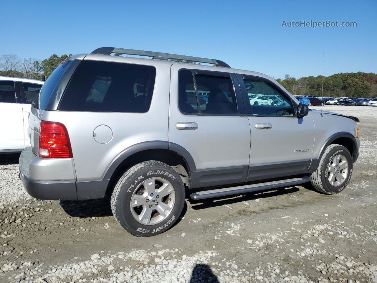 2005 Ford Explorer Xlt Silver vin: 1FMZU63K65UA50330