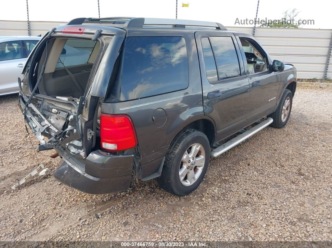 2005 Ford Explorer Xlt Gray vin: 1FMZU63K65UB10283