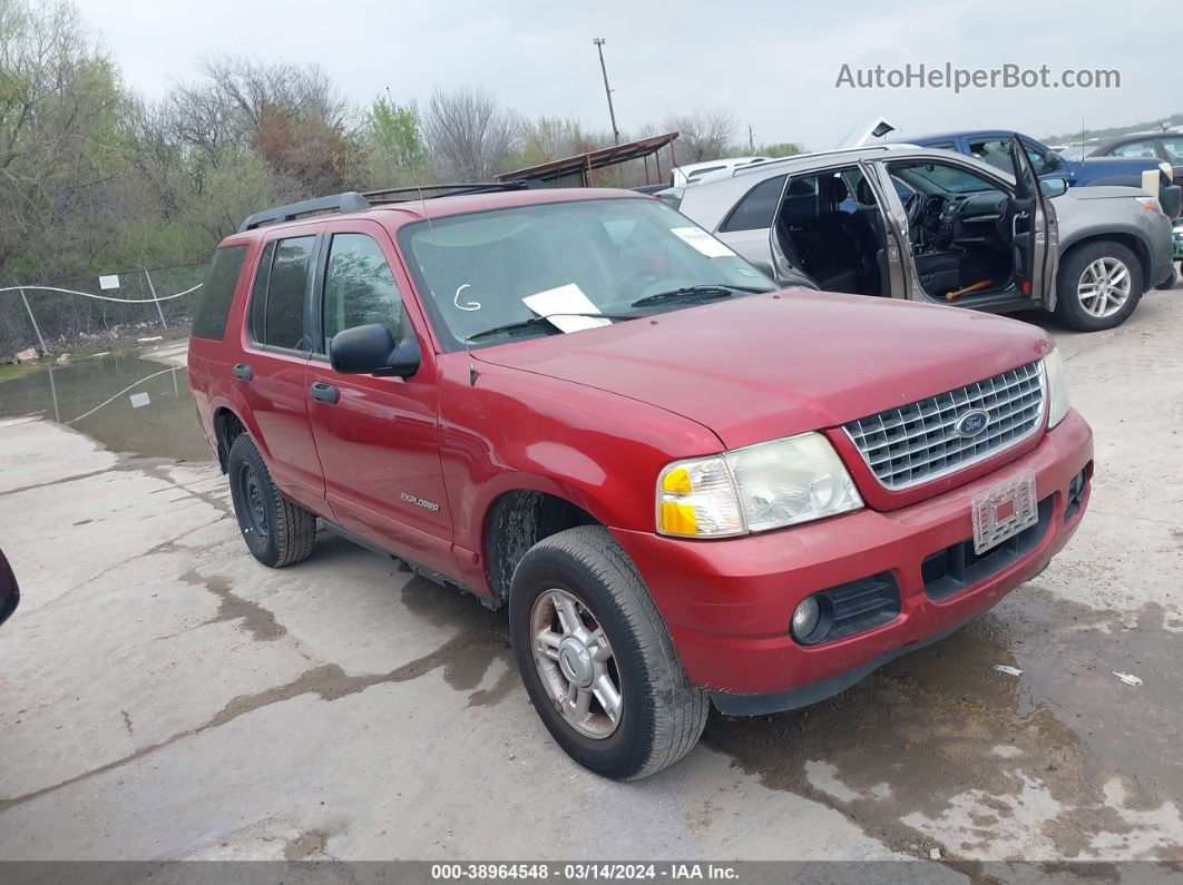 2005 Ford Explorer Xlt/xlt Sport Красный vin: 1FMZU63K65UB17167